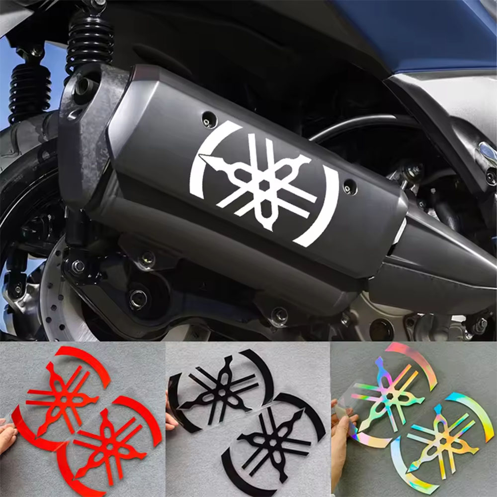 Motorcycle Gear Outlet - 1 takım/2 adet lazer yansıtıcı çıkartmalar