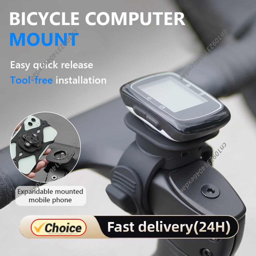 Phone Mount Handlebar - Çok Amaçlı Silikon Bisiklet Bilgisayarı Montaj
