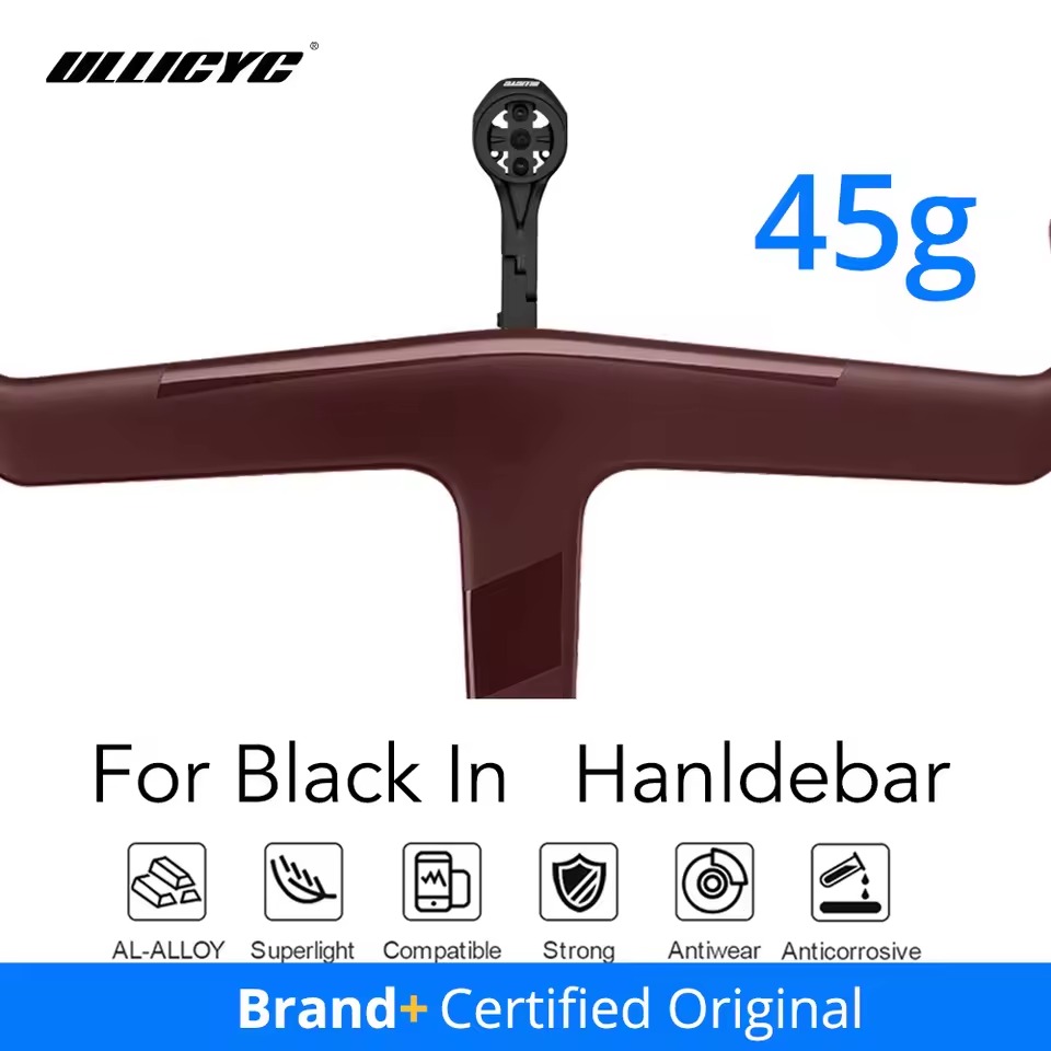 Phone Mount Handlebar - ULLICYC Siyah Aero Entegre Gidon Bilgisayar
