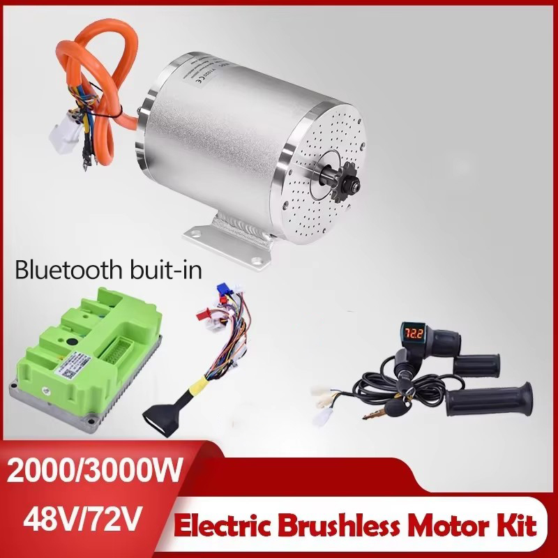Motorcycle Gear Hub - 48V 72V 3000W 2000W Elektrikli fırçasız