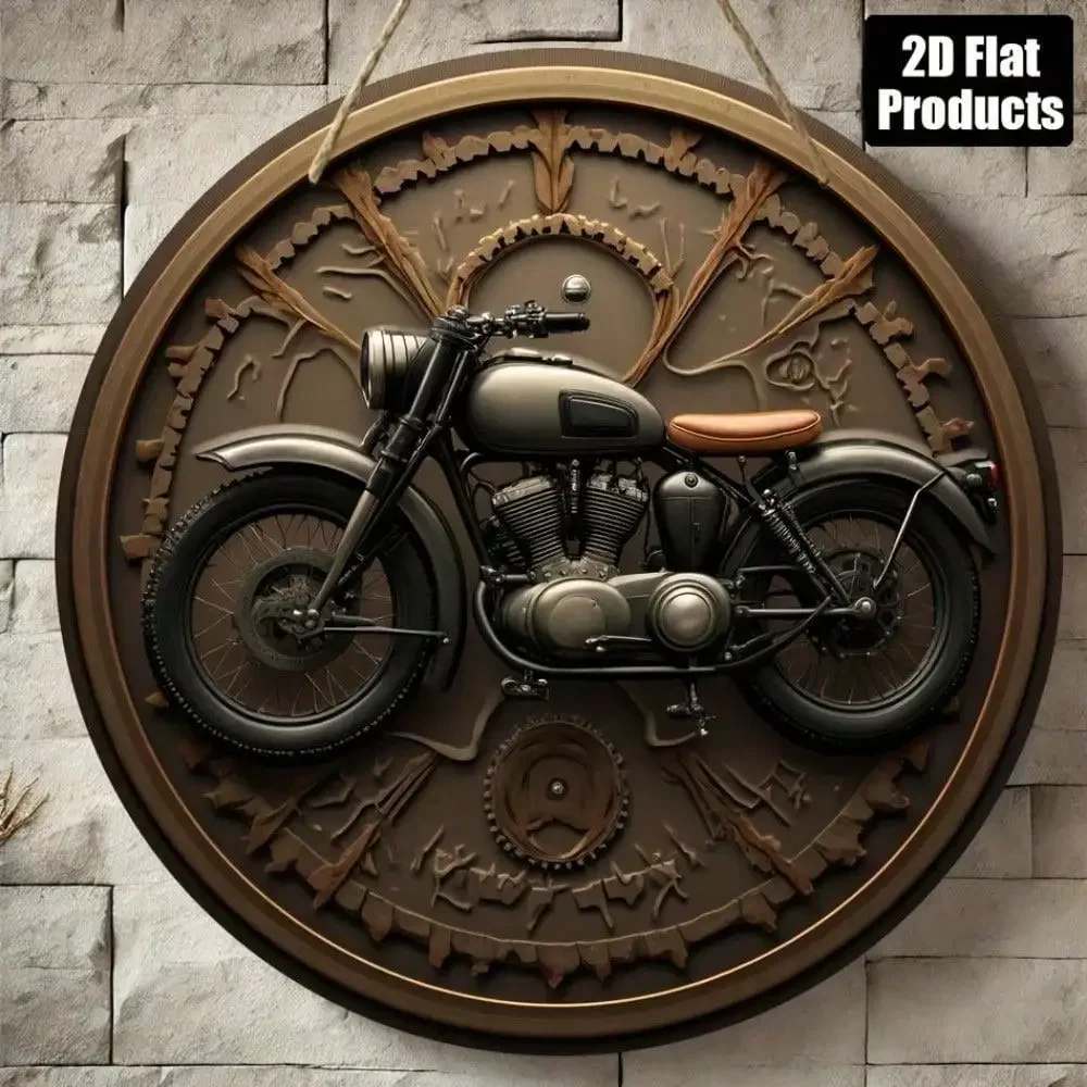 Vintage Steampunk Duvar Sanatı - Motorcycle Gear Europe incelemesi ve fiyatı