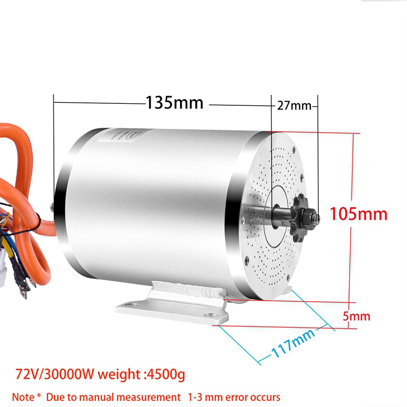 48V 72V 3000W 2000W Elektrikli - Motorcycle Gear Hub incelemesi ve fiyatı